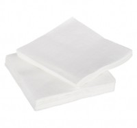 Салфетки бумажные (250л, 2 слоя, 24х24 см, белые)