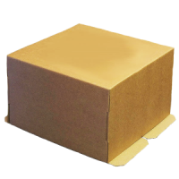 Коробка картонная для торта (300х300х300 мм, крафт)