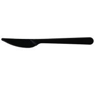 Нож одноразовый "ПРЕМИУМ" (180 мм, 48шт/уп, черный)