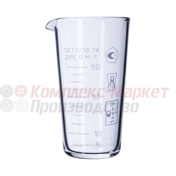 Мерный стакан (50мл, стекло)