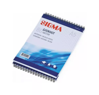 Блокнот "SIGMA" А7 (40 листов, 10 штук)