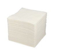 Салфетки бумажные белые (100 листов, ECO)