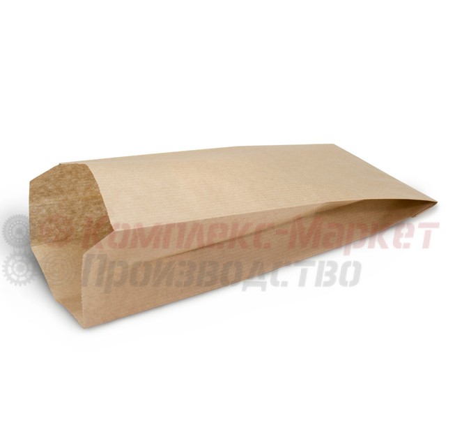 Пакет бумажный для шаурмы (300 х 100 х 50 мм, крафтовый)