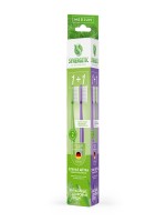 Зубная щетка для взрослых "Синергетик" (фиолетовая и зеленая, 2 шт)
