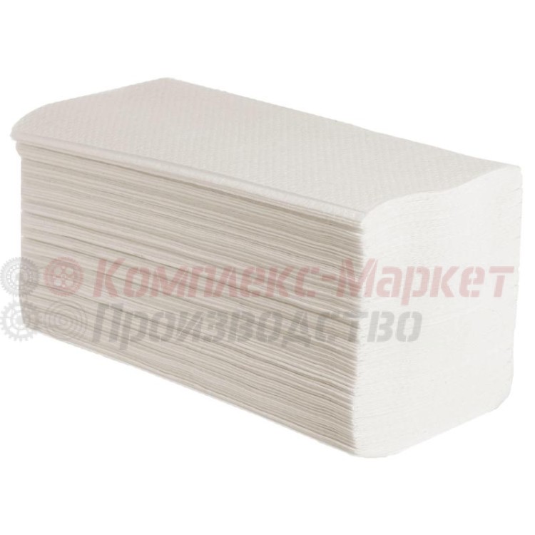Полотенца бумажные V-сложение (200 листов, 33 гр, ПЭТ)