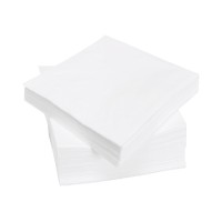 Салфетки бумажные белые (77 листов, целлюлоза)