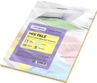 Бумага цветная "OfficeSpace pale mix" (5 цветов, 100 листов, 80г/м2)