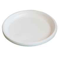 Тарелка одноразовая пластиковая (170 мм, белая)