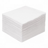 Салфетки бумажные белые (100 листов, целлюлоза)