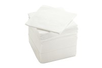 Салфетки бумажные белые (95 листов, ECO)