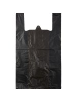 Пакет-майка (65 х 75 см, 14 мкм, черная)