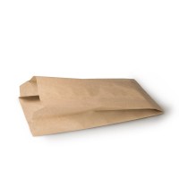 Пакет бумажный для шаурмы (260 х 90 х 40 мм, крафтовый))