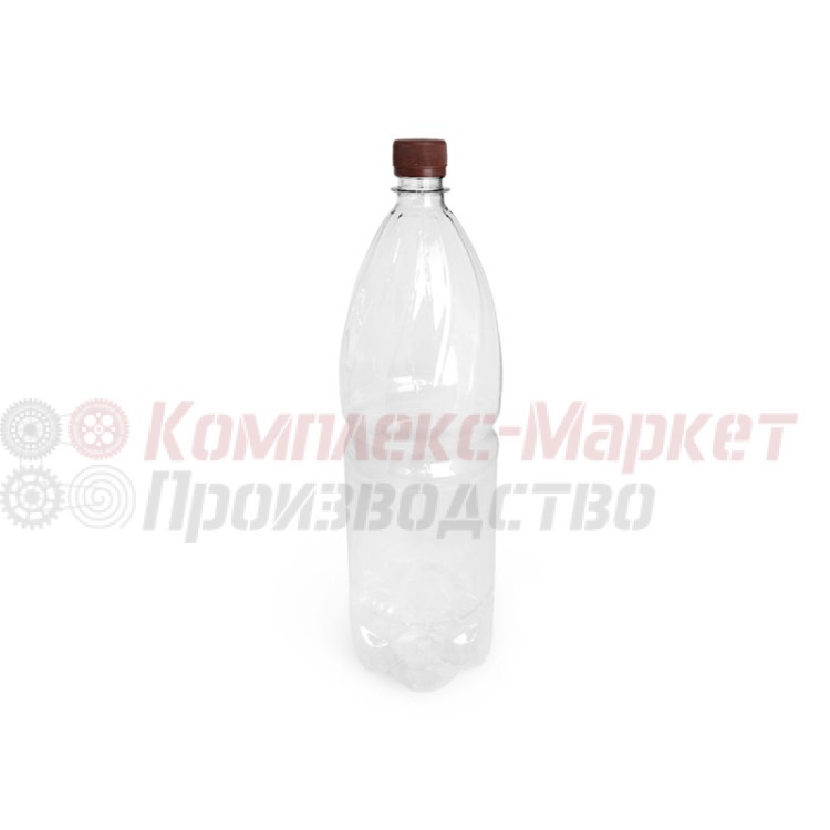Бутылка пластиковая (2 литра, прозрачная с крышкой)