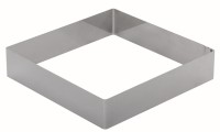 Форма для выпечки квадратная "Luxstahl" (260 мм, нерж.сталь)