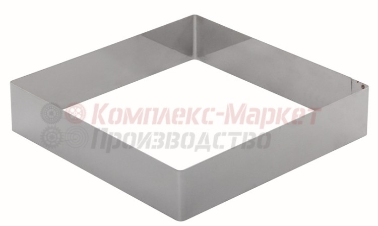 Форма для выпечки квадратная "Luxstahl" (260 мм, нерж.сталь)