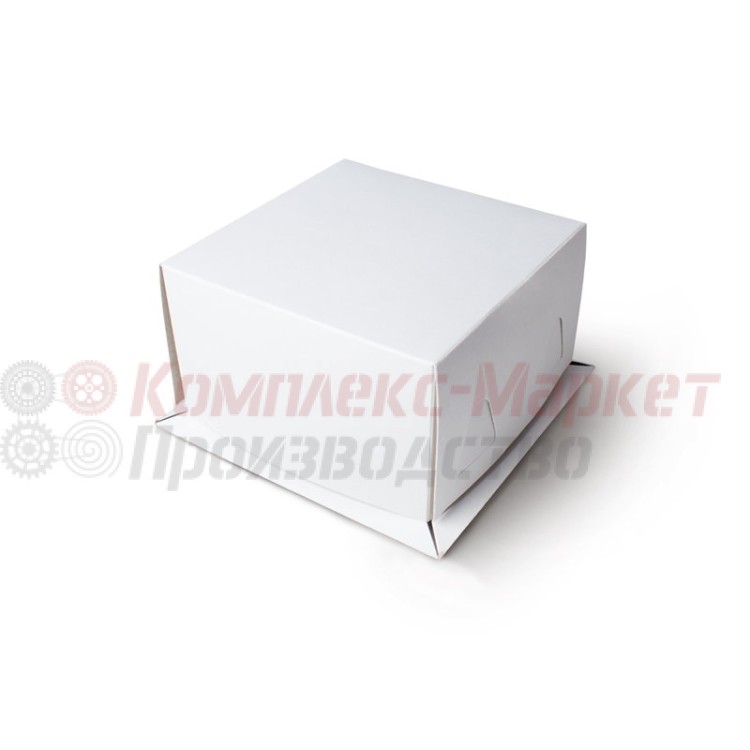 Короб картонный "Pasticciere" (400х400х350 мм, белый)