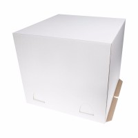 Короб картонный "Pasticciere" (420х420х450 мм, белый)