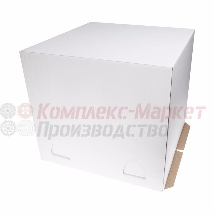 Короб картонный "Pasticciere" (420х420х450 мм, белый)