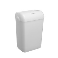 Корзина для мусора настенная "KIMBERLY-CLARK" (43 л, пластиковый, белый)