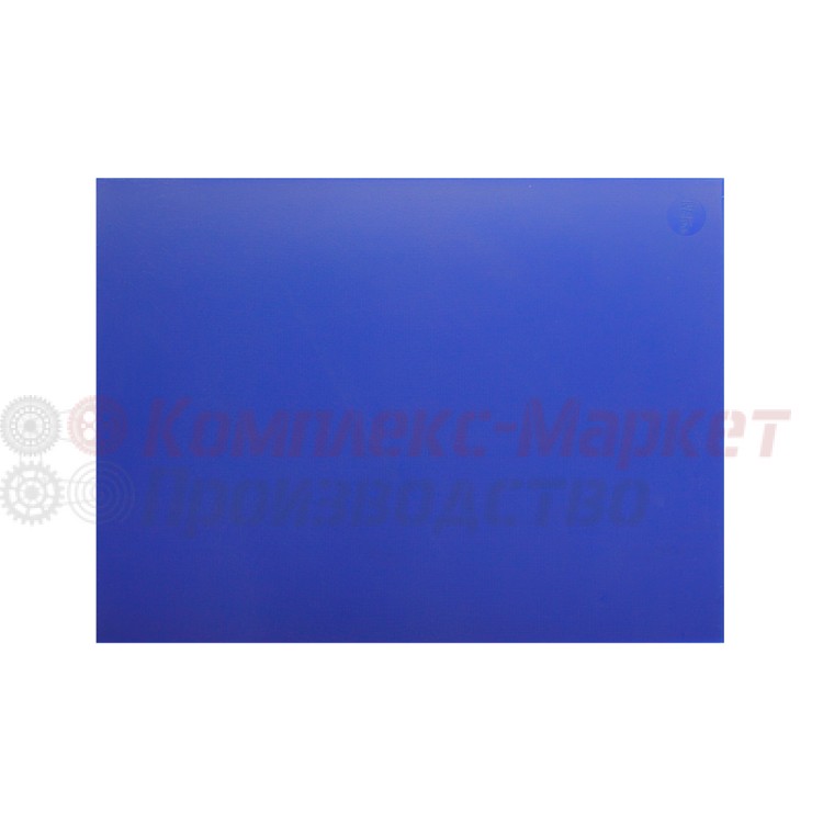 Доска разделочная (400х300 мм, пластик, синий)