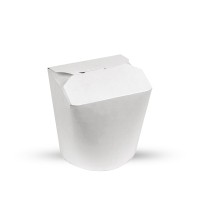 Коробка для лапши "Белая" (700 мл, белая)