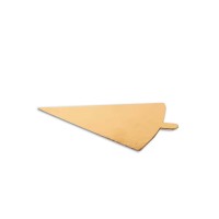 Подложка треугольная с держ. (0,8мм, 120х90, золото)