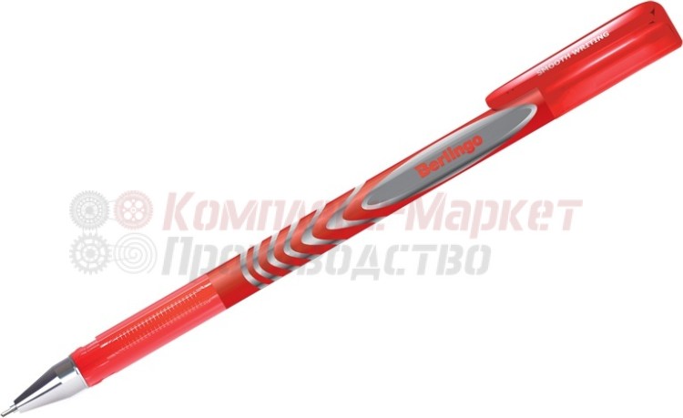 Ручка гелевая "Berlingo "G-Line" (красная, 0,5мм)