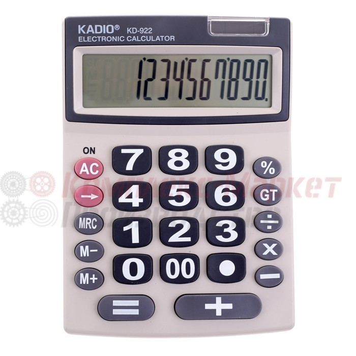 Калькулятор настольный "KD-922" (185х135х10 мм)
